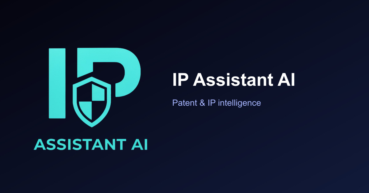 Ipa Assistant IP Assistant AI — Патенти, Торгові Марки, Інтелектуальна Власність 2026